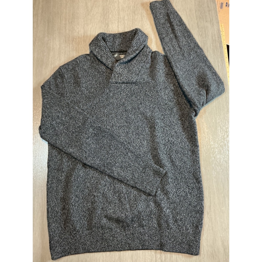 Banana Republic Merino Wool Shawl Collar Sweater Size M